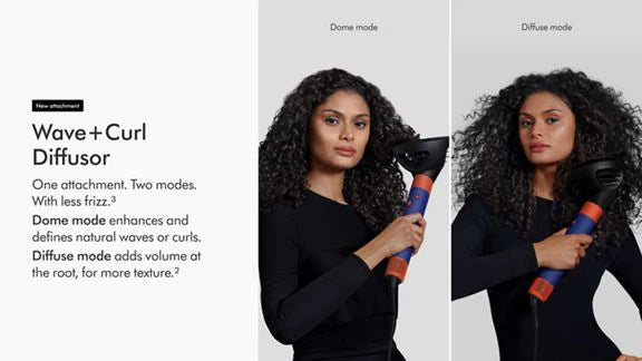 New Dyson Airwrap Multi Styler and Dryer Curly Coily Ceramic Patina Topaz